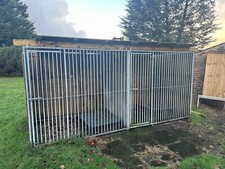 Galvanised dog run for sale  ALTRINCHAM
