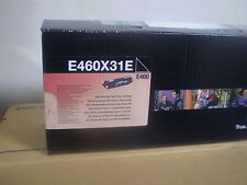 original Lexmark E460X31E Toner Schwarz black E 460 neu C comprar usado  Enviando para Brazil