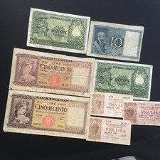 Banconote regno italia usato  Italia
