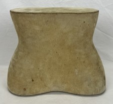 Manequim suporte de exibição vintage feminino camurça quadril bumbum cueca, usado comprar usado  Enviando para Brazil