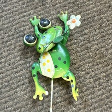 Vintage metal frog for sale  Waterford