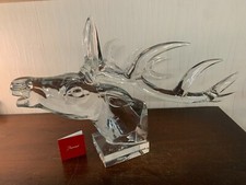 Tête cerf cristal d'occasion  Baccarat
