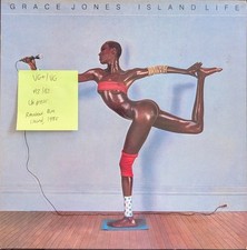Grace Jones Island Life Vinyl Record VG+/VG GJ1 1985  comprar usado  Enviando para Brazil