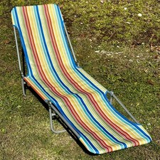 Mochila espreguiçadeira reclinável colorida multiposição praia piscina externa comprar usado  Enviando para Brazil