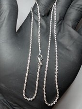 Colar de corrente de corda sólido 925 italiano prata esterlina 1,7 mm 24 pol. comprar usado Colar de corrente de corda sólido 925 italiano prata esterlina 1,7 mm 24 pol. comprar usado  Enviando para Brazil