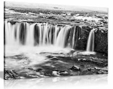 Black white waterfall for sale  LONDON