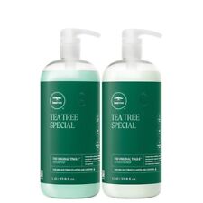 Usado, Dupla de xampu e condicionador especial Paul Mitchell Tea Tree 33,8 oz 1 litro comprar usado  Enviando para Brazil