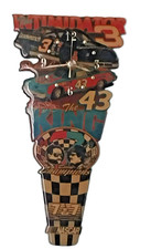 Vtg nascar clock for sale  Summerland Key