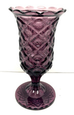Amethyst purple vase for sale  Greenville