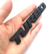 Usado, Adesivo adesivo emblema carro esportivo logotipo cromado metal 3D TURBO acessórios comprar usado  Enviando para Brazil