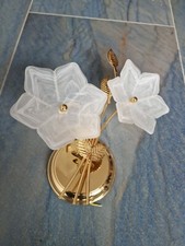Wandlampe goldene blume gebraucht kaufen  Puchheim