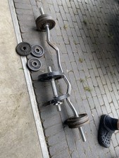 Hantelstange kurzhantel inklus gebraucht kaufen  Rees