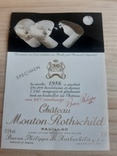 étiquette vin mouton d'occasion  Quimperlé