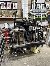 Heidelberg letterpress printin for sale  MANCHESTER