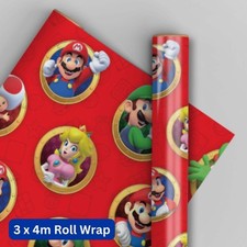 Super mario wrapping for sale  WALTHAM ABBEY