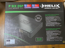 Amplificador de potencia HELIX P-SIX DSP ULTIMATE 12 canales DSP 120Wx 6 canales NUEVO segunda mano  Embacar hacia Mexico