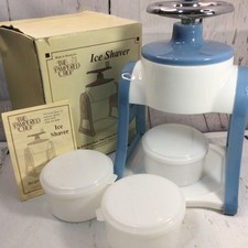 Barbeador de gelo Pampered Chef cones de neve desertos congelados bebidas receitas instructio comprar usado  Enviando para Brazil