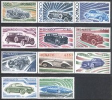 Monaco 1975 Mi 1191-01 ** Samochody Cars Auto na sprzedaż  PL