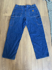 Carhartt carpenter jeans for sale  LANCING