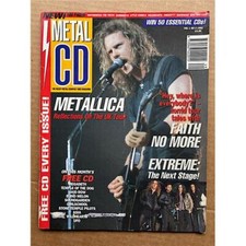 Metallica metal magazine for sale  CHESTERFIELD