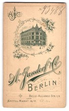 Fotografie A. Jandorf & Co., Berlin, Belle-Alliance-Str. 1 /2, Partie am Atelie  comprar usado  Enviando para Brazil