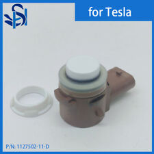 1127502-11-D branco PDC sensor de estacionamento para-choque radar ultrassônico para Tesla 3 S X Y, usado comprar usado  Enviando para Brazil