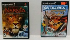 Lote de 2 jogos PlayStation 2: Splashdown e Narnia *ambos na caixa* etiqueta preta original comprar usado Lote de 2 jogos PlayStation 2: Splashdown e Narnia *ambos na caixa* etiqueta preta original comprar usado  Enviando para Brazil