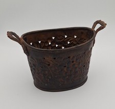 Rustic metal basket for sale  Cedar Hill