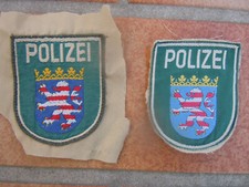 Polizei hessen patch gebraucht kaufen  Schlitz