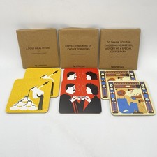 NESPRESSO edição limitada montanha-russa na manga 3 designs sortidos LOTE DE 6. comprar usado  Enviando para Brazil