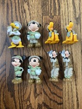 Usado, Figuras de PVC Disney Safari Mickey, Minnie, Donald, Pateta, Pluto 3” Animal Kingdom comprar usado  Enviando para Brazil