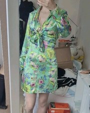 Zara kleid satin gebraucht kaufen  Dortmund