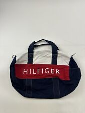 Bolsa de Duffle Tommy Hilfiger Spellout Colorblock Duffel Zíper Quebrado, usado comprar usado  Enviando para Brazil