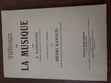 Théorie musique danhauser d'occasion  Roanne