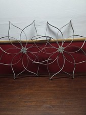 2 metal wall art decor for sale  Englewood