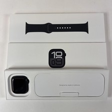 Apple Watch Series 10 42mm GPS preto com pulseira esportiva preta S/M MWWE3LW/A comprar usado  Enviando para Brazil