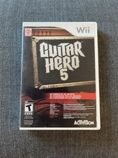 Guitar Hero 5 (Nintendo Wii, 2009) Completo com Manual CIB Testado/Funcionando, usado comprar usado  Enviando para Brazil