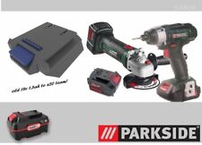 Adattatore batteria parkside usato  Matera
