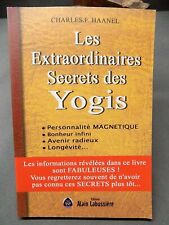 Extraordinaires secrets yogis d'occasion  Poitiers