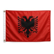 Albanien fahne 150x90 gebraucht kaufen  Köln
