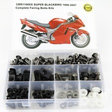Ajuste para 1997-2007 Honda CBR1100XX Kit Completo de Parafusos de Carenagem Parafuso Corporal Cinza comprar usado Ajuste para 1997-2007 Honda CBR1100XX Kit Completo de Parafusos de Carenagem Parafuso Corporal Cinza comprar usado  Enviando para Brazil