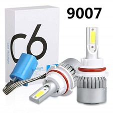 Kit de lâmpadas de faróis de LED feixe Hi/Lo para Ford F-150 F-250 F-350 Super Duty 9007 comprar usado  Enviando para Brazil