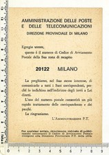codice avviamento postale usato  Genova