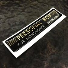 ★PANDO★ PERSONAL BOX DECAL STICKER NO SMOKING HONDA CIVIC CRX EF8 EF9 JDM RARE comprar usado  Enviando para Brazil