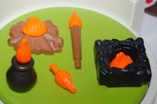 Playmobil lagerfeuer flamme gebraucht kaufen  Lüdinghausen