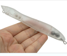 10 peças isca popper pesca sem pintura 126 mm 16,12 g corpo de isca artificial em branco HH6013, usado comprar usado  Enviando para Brazil