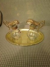 Paire burettes plateau d'occasion  Genouillac