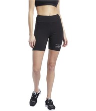 Shorts de treino esportivo feminino Reebok logotipo clássico bicicleta, preto, pequeno comprar usado  Enviando para Brazil
