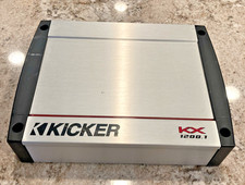 Amplificador monobloco de carro Kicker KX1200.1 1200W RMS classe D puxado funcionando, usado comprar usado  Enviando para Brazil