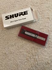 Shure tonarmwaage sfg gebraucht kaufen  Kiel